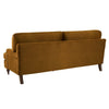 Dusk Hampshire Muted Gold Velvet 3 Seater Sofa RRP £899
