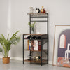 Microwave Stand Retro Kitchen Baker’s Rack Industrial Utility Storage Rack