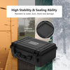 Portable Waterproof Hard Case with Customizable Fit Foam