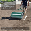 Garden Lawn Roller for Grass Galvanised Steel Water with Padded Handle 40L 48L