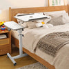 Rolling Laptop Stand Tilting Bed Breakfast Tray Table Macbook PC w/ Cooling Fan