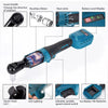 Electric 3/8" Brushless Cordless Ratchet Wrench 100N.m For Makita 18V Battery UK
