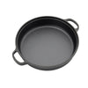 Cast Iron Cookware Frying Pan Grill Baking Pot Skillet Pizza Pan Deep 23-35cm