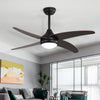 3/4/5 Blades Ceiling Fan & LED Lights Reversible Motor 52" Cooling Fan Lighting