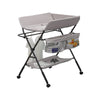 Baby Changing Table Folding Diaper Changing Station with Wheel Adjustable Height