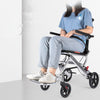 Ultra Lightweight Stylish Padded Folding Wheelchair Transport Chair For Disabled