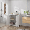 Modern Bathroom Sink Cabinet Under Basin Unit Cupboard Storage Furniture White