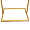 Gold Wedding Square Archway Backdrop Stand Metal Arch Frame Flower Balloon Decor