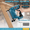 Cordless Nail Gun Staple Electric Stapler Nailer Carpentry 5000 Nails No Battery