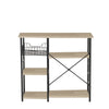 Kitchen Baker’s Rack Industrial Utility Storage Rack w/Shelves Microwave Stand