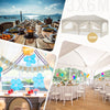 3x 6m Pop up Gazebo, Premium Gazebo with Sides, Weatherproof, Uv-Resistant