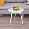 44x40cm Side Table Round Metal Coffee Table for Living Room Decorative Furniture