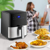 Digital 5L 1450W LED Touch Air Fryer Non-stick Oil Free Healthy Low Fat Cooker