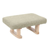 Small Sofa Footstool Low Kids Pouf Ottoman Padded Shoe Changing Stool Seat uk
