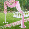 3x3m/10x10ft Wedding Backdrop Stand Pipe Stage Flower Rack Arch Iron Party Door