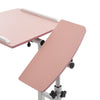 Movable Bedside Laptop Table Sofa Bed Side End Desk Cooling Fan & Pen Holder