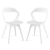 2PCS Kitchen Dining Chair Set Living Room Modern Side Accent Chair Easy Assembly