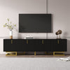 Modern TV Cabinet TV Stand with 2 Storage Sideboard TV Furniture Living Room