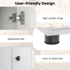 Tall Bathroom Cabinet Freestanding Storage Cabinet Organizer W/ Adjustable Shelf