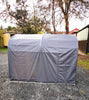 Garden Storage Shelter Bike Shed Log Store Bicycle Tent L: 2.2 xW: 1.55 xH: 1.6m