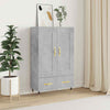 Highboard, Sideboard for Bedroom Living Room, Cupboard with Drawer and Q7A5