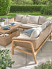 Cameo Corner Dining Set with Lift Up Table ACACIA WOOD & Durable Steel