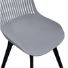 4pcs Dining Chairs Contemporary Lounge Dining Home Office Plastic Reception Seat