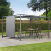 Aluminium Pergola Awning Summer Garden Gazebo Garden Canopy Outdoor Furniture