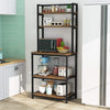 Kitchen Baker’s Rack, Large 5-Tier Microwave Oven Stand Organizer, Industrial Ut