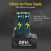 Electric 3/8'' 90° 85Nm Cordless Right Ratchet Angle Wrench Tools+2.5Ah Battery