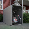 Small Bike Storage Tent Outdoor Waterproof UV Resistant Motorcycle Shed Grey
