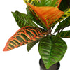 Artificial Tree Orange Yellow Codiaeum Tropical Large