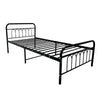 Simple Budget metal bed Single bed Frame w/Mattresses Option Bedroom Furniture