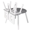 Children Table and 2 Chairs with Storage Kids Bedroom Furniture Playroom Bedroom