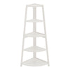 5 Tier Corner Shelf Flower Pot Stand Ladder Wooden Rack Storage Display Bookcase