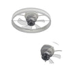 LED Ceiling Fan Light Dimmable Living Room Chandelier Lamp With Remote Control