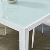 3 Colours Dining Table and 4 / 6 Padded Chairs Set Home Kitchen Furniture New