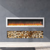 40/50/60/70/80/100 inch Insert/ Wall Mounted LED Fireplace Electric Media Fire