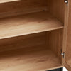 Sideboard Storage Buffet Cabinet with 2 Doors Shelf Dining Room Wooden Cupboard