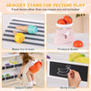 Wooden Grocery Store Portable Play Store Toddler Supermarket Toy