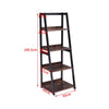 4 Tier Industrial Metal Frame Shelving Wood Bookshelf Storage Display Rack
