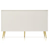 SIDEBOARD WITH 2 DOORS 3 DRAWERS BUFFET STORAGE CABINET CUPBOARD TV UNIT WHITE