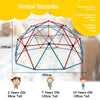 2-in-1 Kids Play Equipment Geometric Climbing Dome Swing Climbing Frame for Kids
