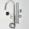 360° Modern Kitchen Sink Mixer Taps Pull Out Spout Spray Single Lever Mono Tap
