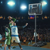 305cm Full Size Basketball Stand Hoop Net Backboard System Adjustable Standing