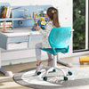 Ergonomic Children Study Chair Kids Desk Chair Adjustable Mesh Chair-Green