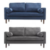 2-3 Seater Small Sofa Couch Velvet Armchair Loveseat Settee Living Room Office