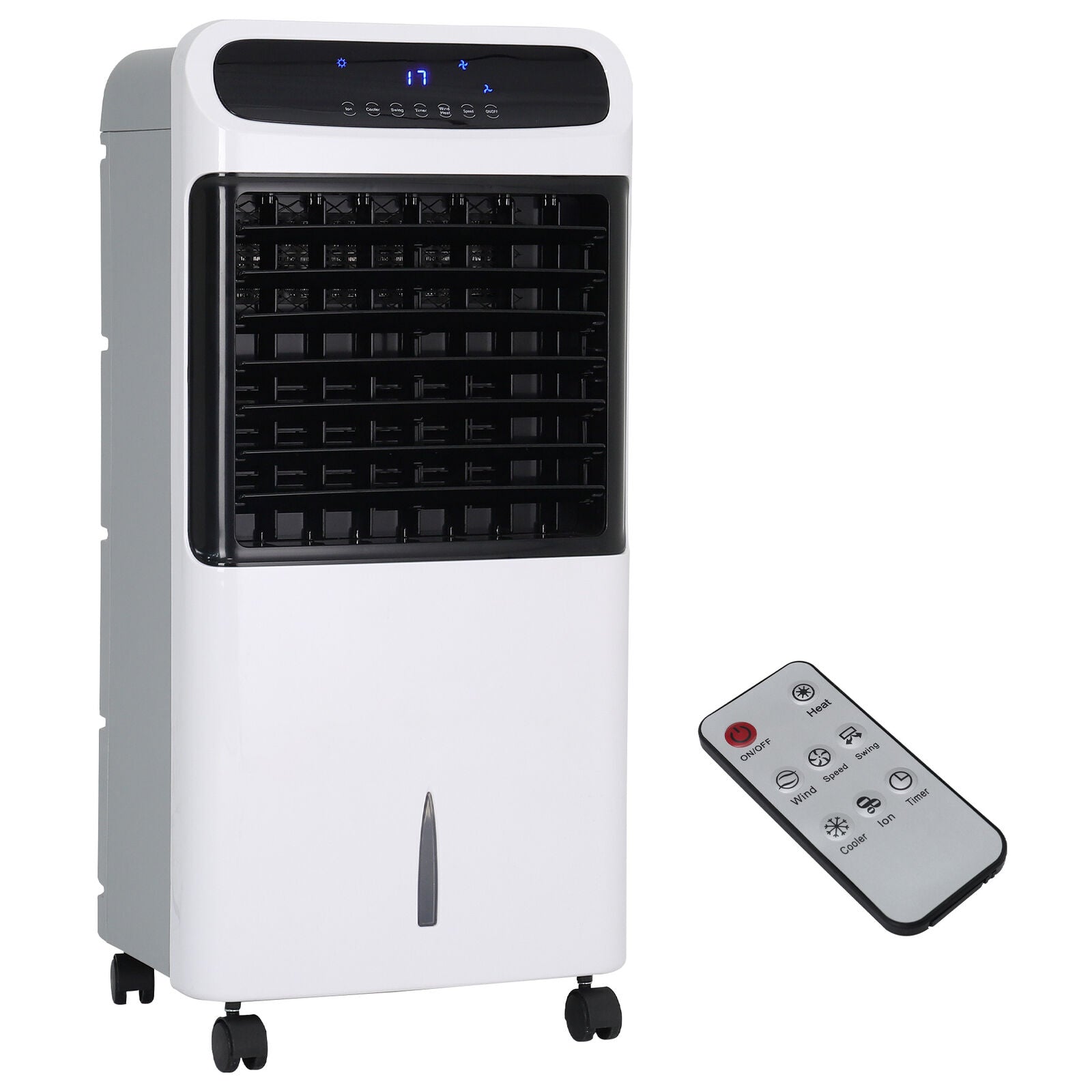 Air Conditioner With Ice And Fan 4-in-1 Portable Air Conditioner Ice/Water Cooler/Fan/Humidifier/Heater