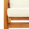 Gecheer Sofa Set Wooden 5 Piece Garden Set with Cushions Solid Wood Q2L2