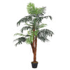 5ft Large Artificial Palm Tree in Pot Fake Tropical Plant Indoor Outdoor Decor